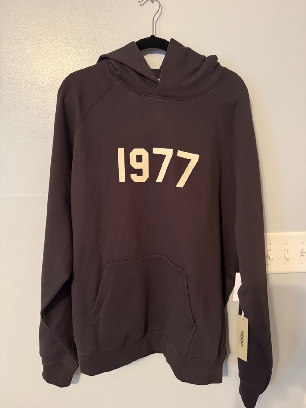 Essentials Dark Gray Hooded Sweatshirt